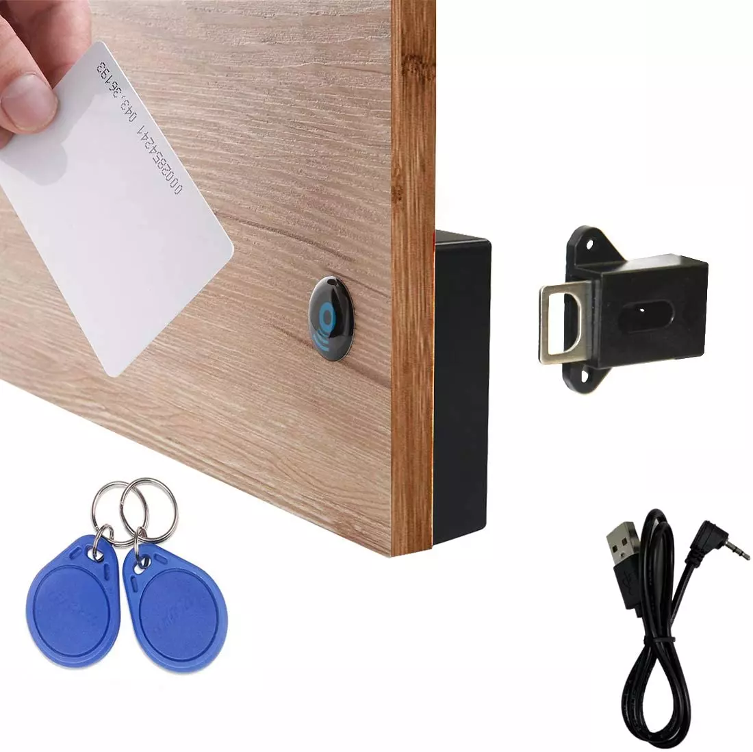 WOOCH RFID Locks for Cabinets Hidden DIY Lock - Electronic Cabinet