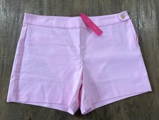 NWT Lilly Pulitzer - Alessi Stretch Short in Pink Blossom Size 14