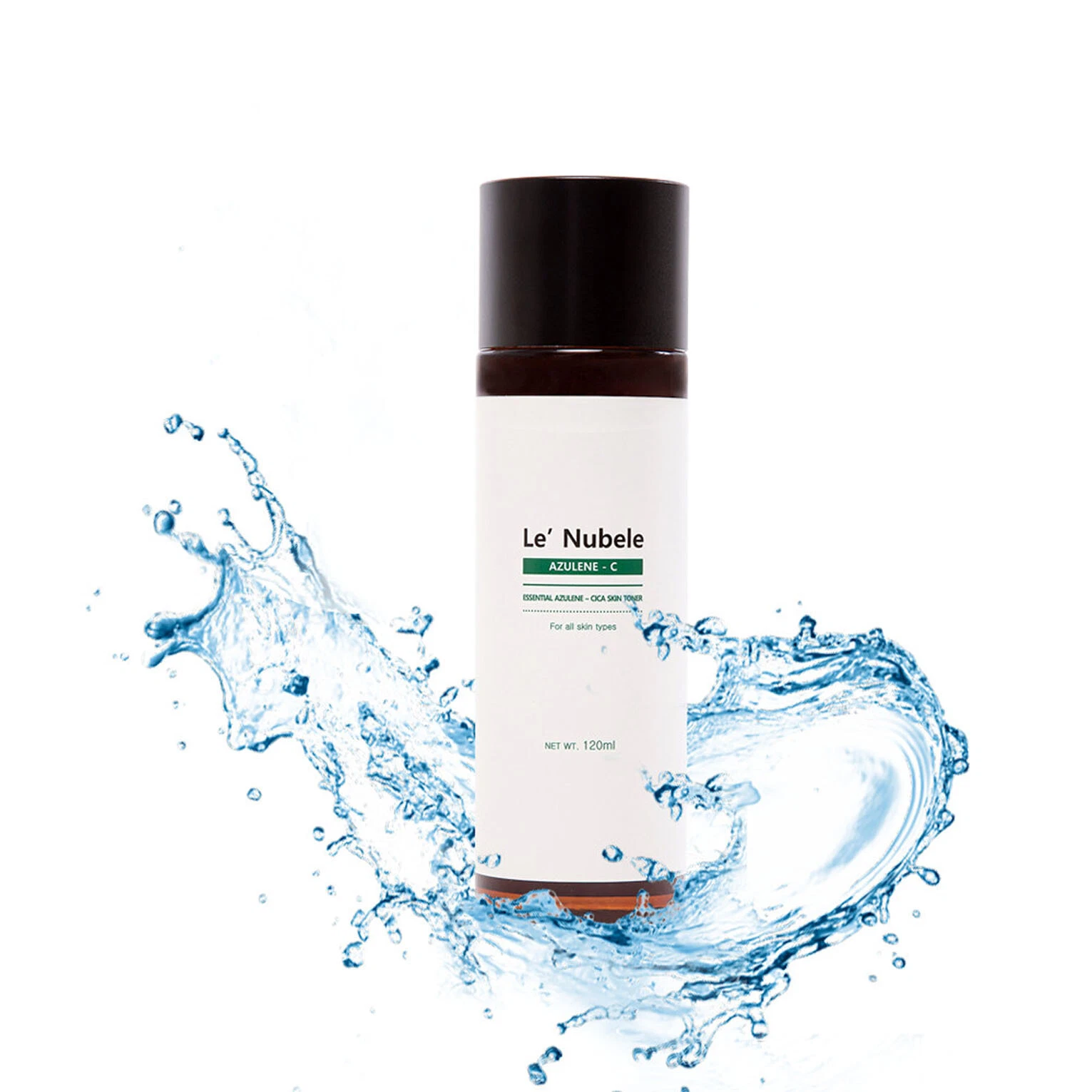 LE'NUBELE Essential Azulene Cica Skin Toner 4.05oz / 120ml K-Beauty
