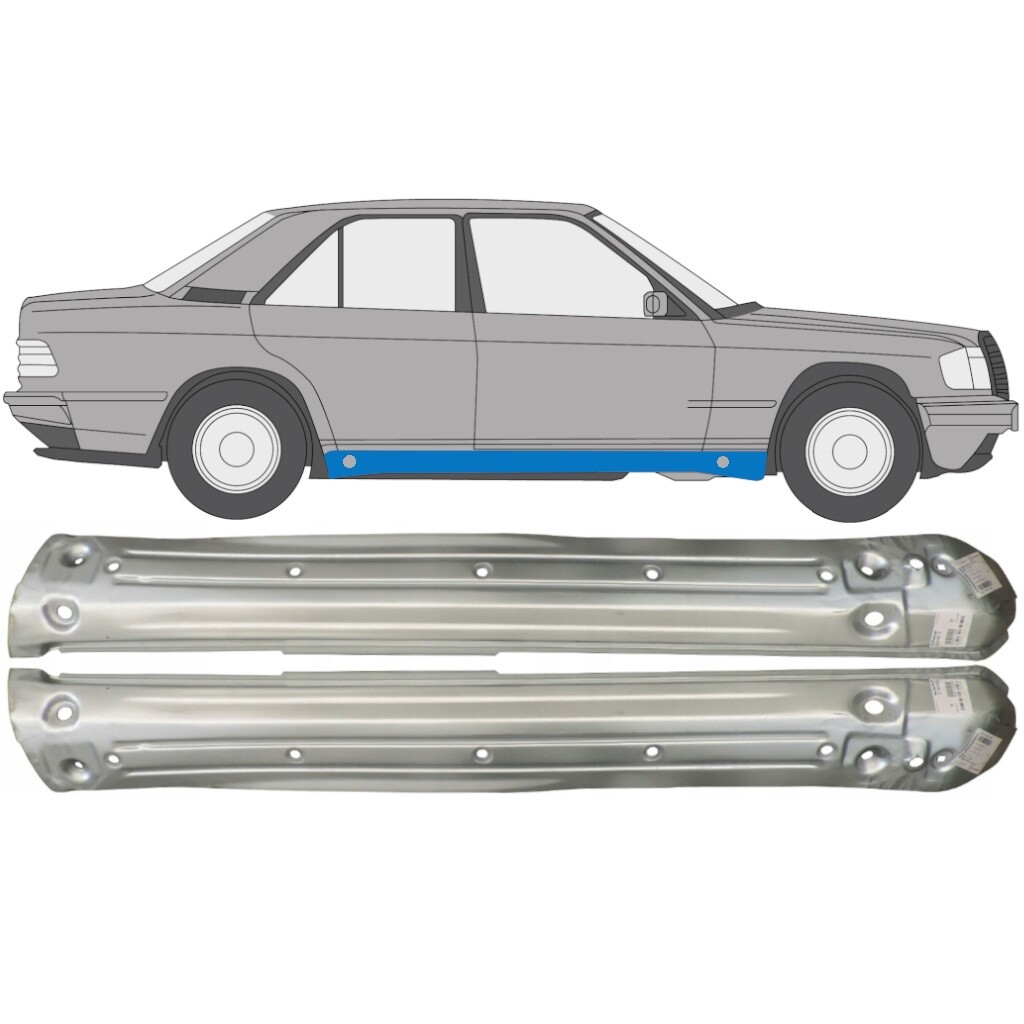 MERCEDES 190 W201 1982-1993 FULL SILL REPAIR PANEL ROCKER PANEL