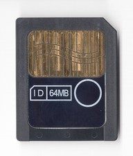 SanDisk SmartMedia ID 64MB SDSM-64 Camera Memory Card
