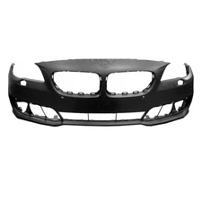 For 14-16 5-Series w/o M Pkg Front Bumper Cover Assembly w/Park Aid Sensor Holes