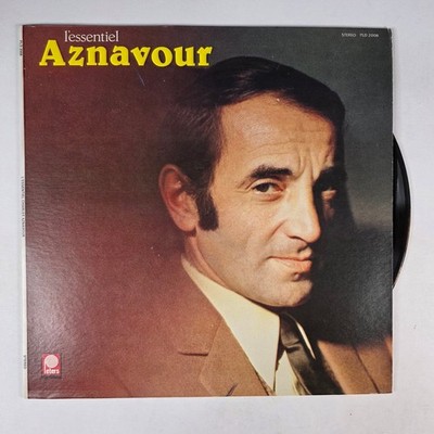 Aznavour L'essentiel PLD 2008 Vinyl Record 12'' Stereo French