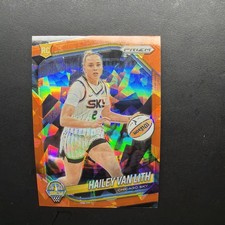 HAILEY VAN LITH 2025 Panini Prizm WNBA ORANGE Cracked Ice Holo SKY RC #2 SUN 🔥