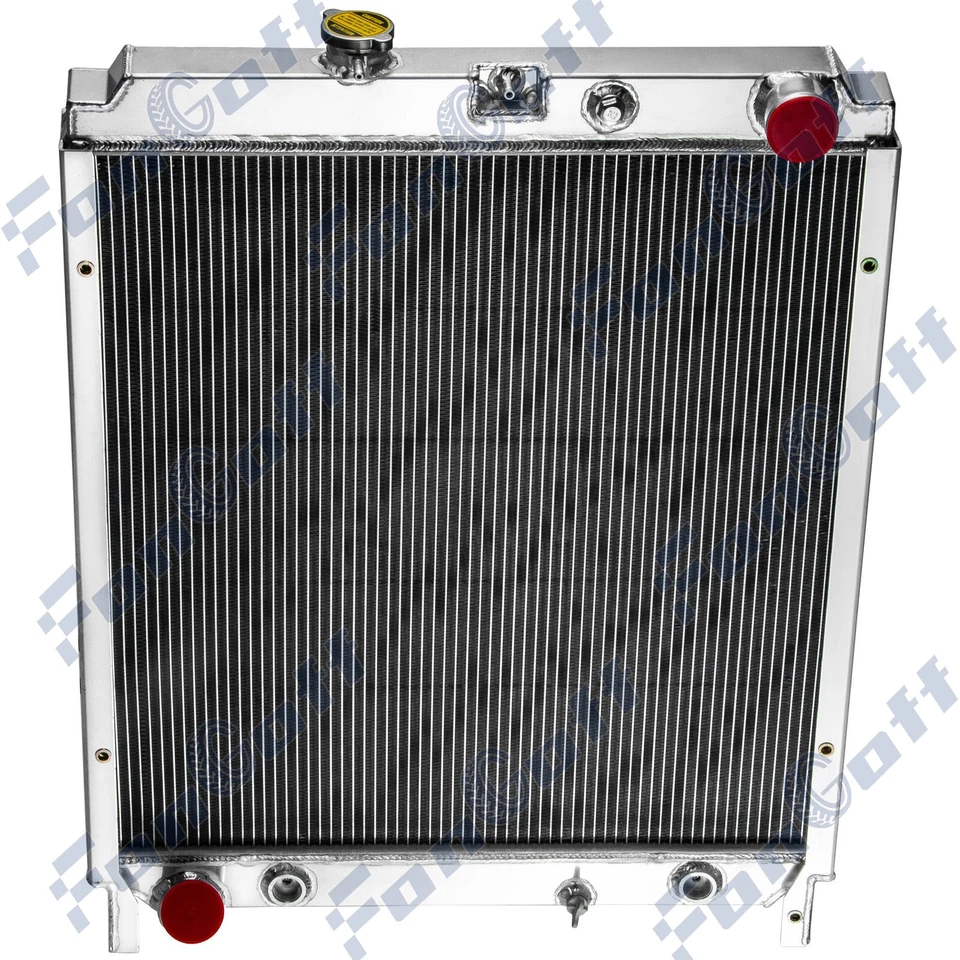 2 Row Radiator FOR 2005-2010 ,2009 Hino 258 268 338 258LP 7.7L L6 DIESEL - Изображение 2 из 4
