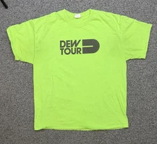 Mountain Dew Tour 2012 Shirt Dew Tour Promotional Tshirt Mens XL t-shirt