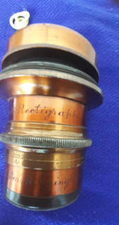 F Lancaster & Sons `Retigraph Lens' for plate cameras.