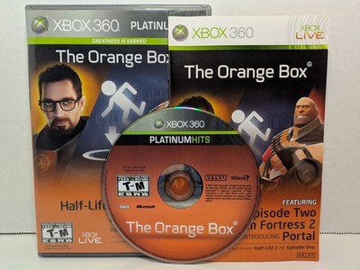 The Orange Box  (Microsoft Xbox 360, 2007) CIB Clean Complete Tested Working