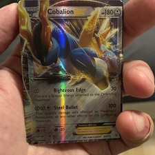 Pokémon Cobalion EX 93/135 Plasma Storm Full Art Holo Ultra Rare Card on eBay
