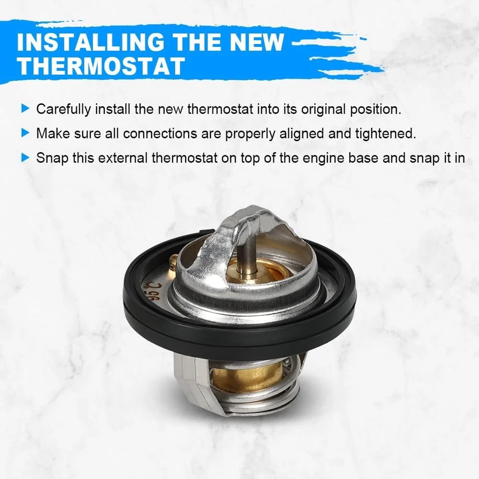 Conjunto de carcasa de bomba de agua y termostato para Dodge Dart 2013-2016 2,0 L 2,4 L Foto 4 de 4