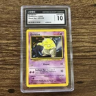 Drowzee Pokemon Base Set 49/102 CGC 10 Gem Mint