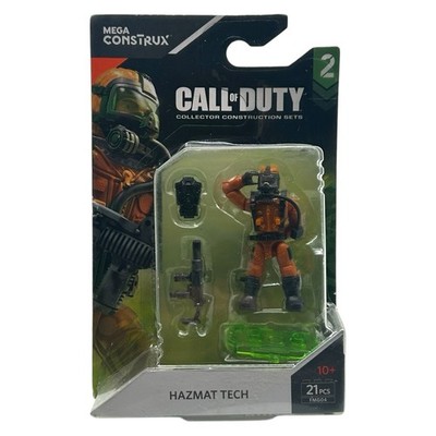 MEGA Bloks Construx Call Of Duty HAZMAT Tech Series Two Figure FMG04 Mattel 2017