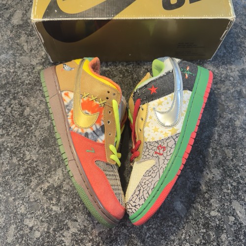 Size 10 - Nike SB Dunk Low What The Dunk 2007