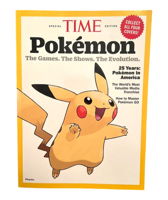 TIME Special Edition 2024 Magazine 90+ Pages POKEMON Collector Cover PIKACHU