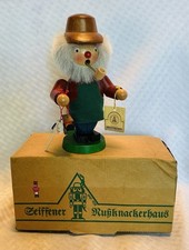 Vintage Handmade German Smoker Holzkunst Chri...