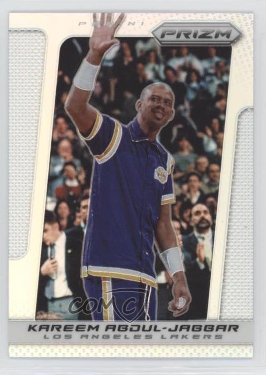 2013-14 Panini Prizm Silver Prizm Kareem Abdul-Jabbar #231 HOF 4at