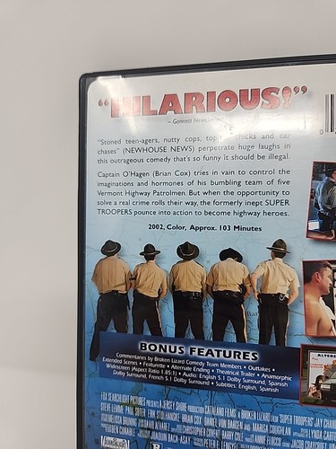 Super Troopers (DVD, 2002) - Picture 10 of 10