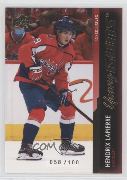 2021-22 Series 2 Young Guns UD Exclusives /100 Hendrix Lapierre #472 Rookie RC