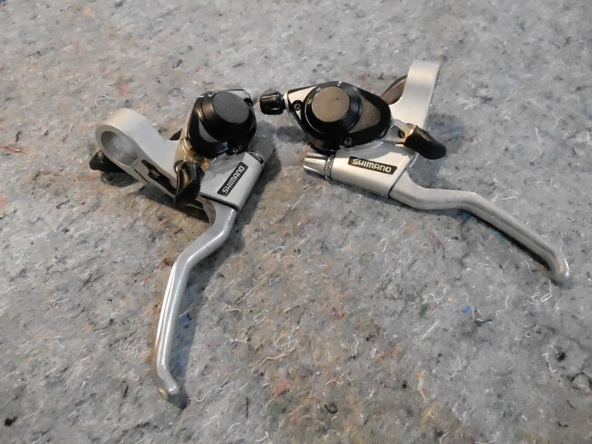 Vintage Shimano 7x3 Brake Shifter Combo Set ST-EF20 | eBay