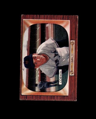 1955 Bowman 122 Al Corwin VG-EX #D1,519889