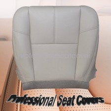 Front Bottom Seat Cover For 2007-2013 Chevy Silverado Gmc Sierra 1500 2500 Gray Front Bottom Seat Cover For 2007-2013 Chevy Silverado Gmc Sierra 1500 2500 Gray