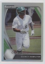 2021 Panini Prizm Draft Picks Silver Prizm Quincy Hamilton #PDP148 2x9