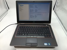 DELL LATITUDE E6320 I3-2330M 13.3" NO RAM NO HDD NO ADAPTER. VENDU EN L'ÉTAT