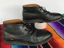 Mens Red Wing 9196 Heritage Postman Chukka Boot Black Leather Sz 11D Made In USA