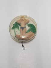 Vintage 1951 Nude Hula Girl Fanette rubber figure Dancing Twist Novelty Erotica