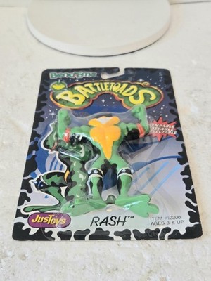 1992 Just Toys Ltd Tradewest Battletoads Rash Bend-Ems Figure New