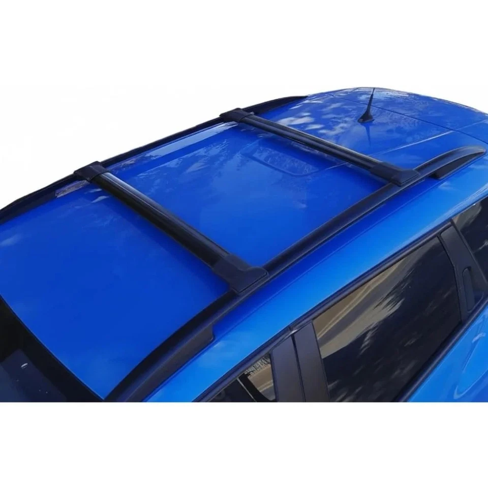 Roof Racks for Volkswagen Passat Variant Wagon B7 (2011-2014) Crossbars Black Foto 2 de 4
