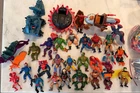 Vintage Lot Of  1980s HE-MAN MOTU Action Figures &  Masters Of The Universe Toys