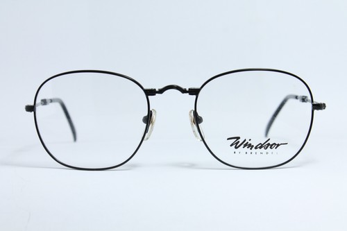 WINDSOR 806 C.19 Foldable Eyeglasses Frame Unique Rare Folding Black 53-21 - Picture 2 of 13