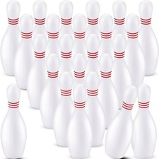 Hsei 24 Pcs PU Bowling Pins Stress Reliever Pin Bowling Set Indoor and Outdoo...
