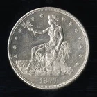 US Coin 1877-S Trade Silver Dollar Historic Old West Coin NO RESERVE!