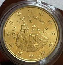San Marino 50 Euro Cents 2011 - The Three Towers - Brilliant Uncirculated