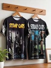 Stray Cats Greatest Hits 3D t shirt No Duties