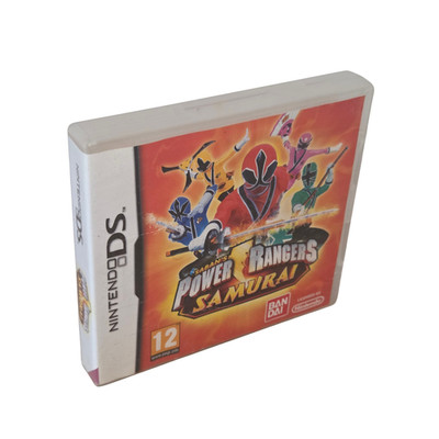 Power Rangers Samurai Nintendo DS PAL Complete Case Tested Working
