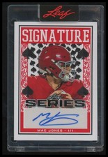 2022 Leaf Signature Series Football Cards Checklist 14