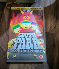 South Park: Bigger, Longer & Uncut VHS Movie BBFC Certificate 15