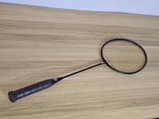 RARE Vintage YONEX BLACKEN B-8100 Badminton Racket Stainless Shaft. No Cover.