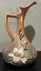 Very Large Roseville Pottery Vase Magnolia-Brown Ewer Pitcher 15-15" 1940's