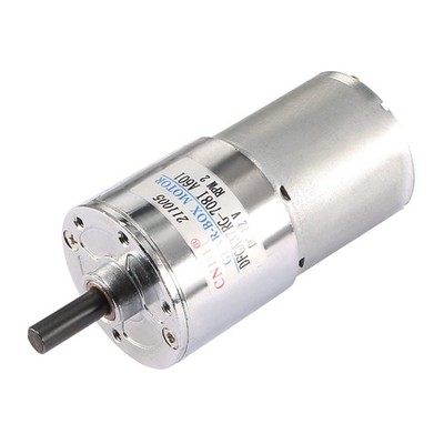 Uxcell Dfga37Rg-708I Cylinder Shape Dc 12V Speed 2 Rpm Geared Motor