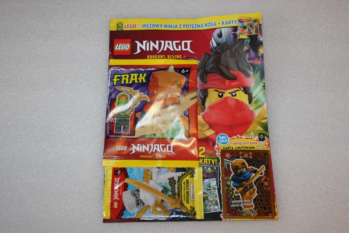 NINJAGO 13/2025 Lego Magazine COMICS + FRAK figurine NEW | eBay