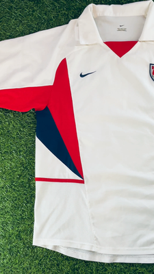 ナイキ　アメリカ代表　ユニフォーム　2002 ワールドカップ United States 2002 Official Jersey Shirt Kit – Size M – USA, World