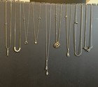 Lot of 9 Vintage Necklaces   — photo 1