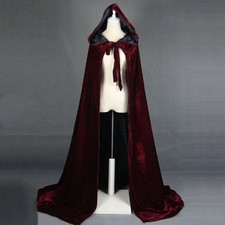 Halloween Cloak Medieval Vampire Hooded Cloak Witch Cloak Pirate Cloak Cosplay