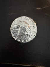 Silver Round Eagle Design Collectible round hand Poured 4.7 Ozt 70.00 per troy oz