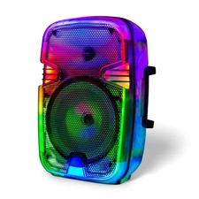 Coby Light-Up Bluetooth Speaker, Wireless Portable Speaker Full-Color Light Body