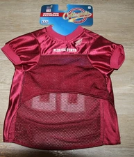 Pets First FLORIDA STATE UNIVERSITY (FSU) Seminoles Dog Jersey M (14in 18in) NWT